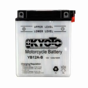 Batterie YB12A-B Conventionnelle Avec Entretien - Livrée Avec Pack Acide 1986-1999