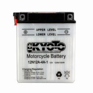 Batterie 12N12A-4A-1 Conventionnelle Avec Entretien - Livrée Avec Pack Acide 1970-1990