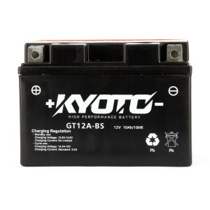 Batterie GT12A-BS AGM - Sans Entretien - Livrée Avec Pack Acide 1998-2026