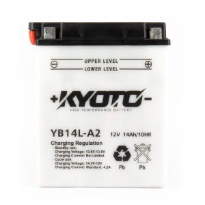 Batterie YB14L-A2 Conventionnelle Avec Entretien - Livrée Avec Pack Acide 1971-2022
