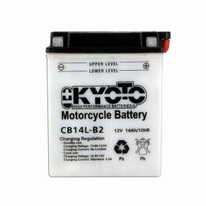 Batterie YB14L-B2 Conventionnelle Avec Entretien - Livrée Avec Pack Acide 1986-2000