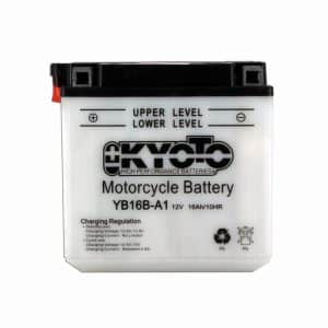 Batterie YB16B-A1 Conventionnelle Avec Entretien - Livrée Avec Pack Acide 1985-2003