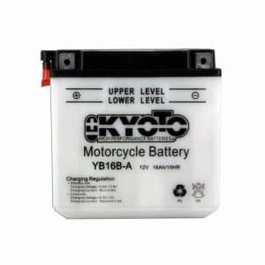 Batterie YB16B-A Conventionnelle Avec Entretien - Livrée Avec Pack Acide 1984-1997