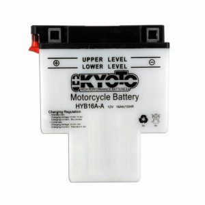 Batterie HYB16A-A Conventionnelle Avec Entretien - Livrée Avec Pack Acide 1983-2001