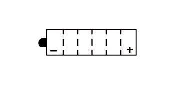 Batterie YB18L-A Conventionnelle Avec Entretien - Livrée Avec Pack Acide 1978-2016 – Image 2