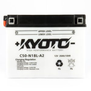 Batterie Y50-N18L-A Conventionnelle Avec Entretien - Livrée Avec Pack Acide 1975-2000