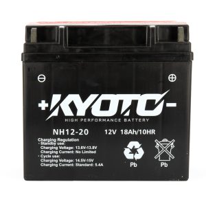 Batterie NH12-20 AGM - Sans Entretien - Livrée Avec Pack Acide - Equivalence YUASA 51913 / YT19BL-BS 1981-2020
