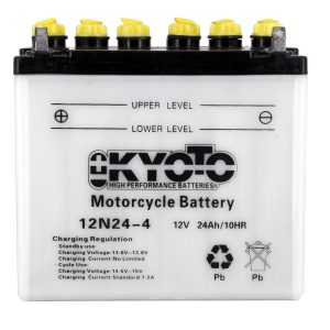 Batterie 12N24-4 Conventionnelle Avec Entretien - Livrée Avec Pack Acide