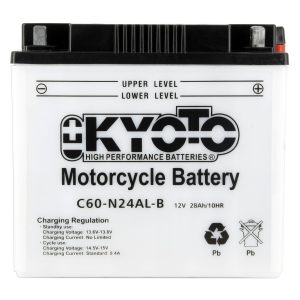 Batterie Y60-N24AL-B Conventionnelle Avec Entretien - Livrée Avec Pack Acide 1973-2001