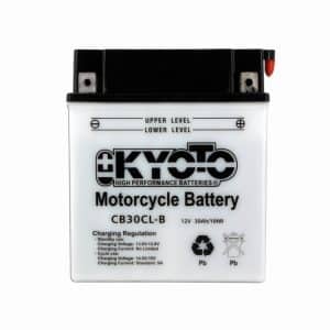 Batterie YB30CL-B Conventionnelle Avec Entretien - Livrée Avec Pack Acide
