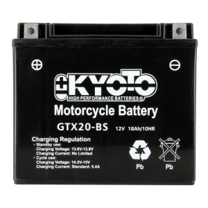 Batterie GTX20-BS AGM - Sans Entretien - Livrée Avec Pack Acide 2000-2016