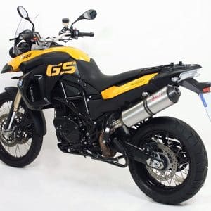 Silencieux Titane BMW F 650 GS / Slip-on Embout Carbone F 800 GS / E13 Homologué 2008-2016