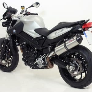Silencieux Titane BMW F 800 R / Slip-on Embout Carbone Homologué 2009-2016