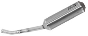 Silencieux Titane WR 125 R-X / Slip-on Embout Carbone Homologué 2009-2018