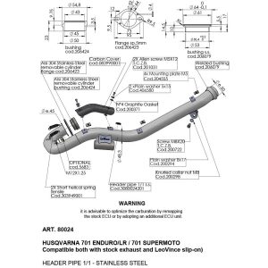 Collecteur 701 ENDURO/LR 2016-2023