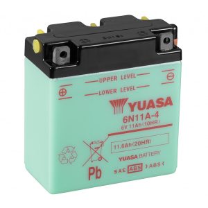 Batterie 6N11A-4 Conventionnelle Avec Entretien - Livrée Sans Acide