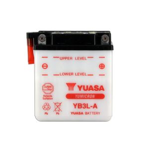 Batterie YB3L-A Conventionnelle Avec Entretien - Livrée Sans Acide 1976-2012