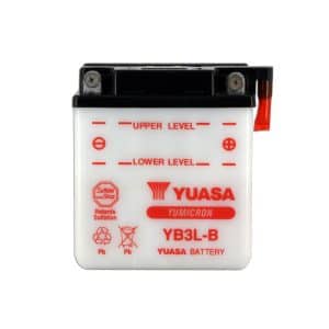 Batterie YB3L-B Conventionnelle Avec Entretien - Livrée Sans Acide 1982-2002