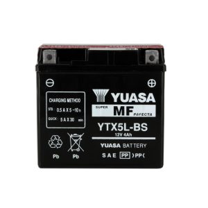 Batterie YTX5L-BS AGM - Sans Entretien - Livrée Avec Pack Acide 1985-2025
