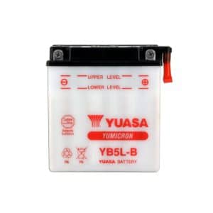 Batterie YB5L-B Conventionnelle Avec Entretien - Livrée Sans Acide 1973-2020