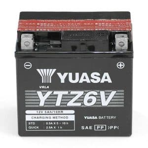 Batterie YTZ6V - Sans Entretien - Livrée Avec Pack Acide 2017-2023