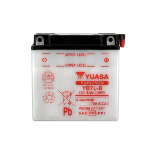 Batterie YB7L-B Conventionnelle Avec Entretien - Livrée Sans Acide 2013-2016