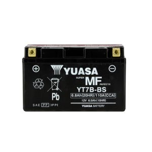 Batterie YT7B-BS AGM - Sans Entretien - Livrée Avec Pack Acide 1996-2025
