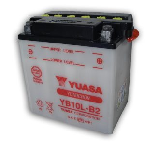 Batterie YB10L-B2 Conventionnelle Avec Entretien - Livrée Sans Acide 1982-2010