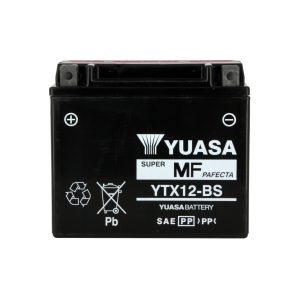 Batterie YTX12-BS AGM - Sans Entretien - Livrée Avec Pack Acide 1980-2025