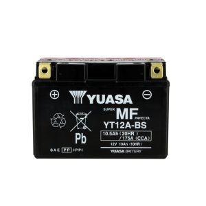 Batterie YT12A-BS AGM - Sans Entretien - Livrée Avec Pack Acide 1998-2026