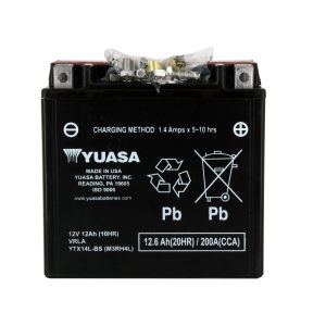 Batterie YTX14L-BS AGM - Sans Entretien - Livrée Avec Pack Acide 2003-2023