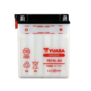 Batterie YB14L-A2 Conventionnelle Avec Entretien - Livrée Sans Acide 1971-2022