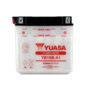 Batterie YB16B-A1 Conventionnelle Avec Entretien - Livrée Sans Acide 1985-2003