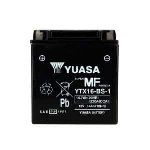 Batterie YTX16-BS-1 AGM - Sans Entretien - Livrée Avec Pack Acide 1986-2014