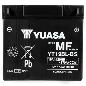 Batterie YT19BL-BS AGM - Sans Entretien - Livrée Avec Pack Acide 1981-2020