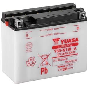 Batterie Y50-N18L-A Conventionnelle Avec Entretien - Livrée Sans Acide 1975-2000