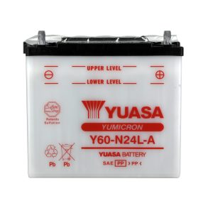Batterie Y60-N24L-A Conventionnelle Avec Entretien - Livrée Sans Acide 1975-1995