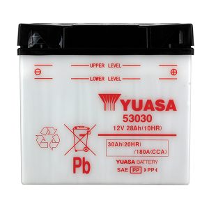Batterie 53030 Conventionnelle Avec Entretien - Livrée Sans Acide 1976-2016