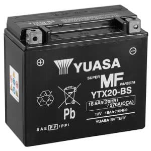 Batterie YTX20-BS AGM - Sans Entretien - Livrée Avec Pack Acide 2000-2016