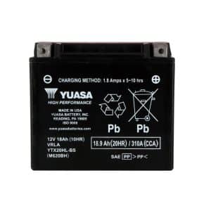 Batterie YTX20HL-BS AGM - Sans Entretien - Livrée Avec Pack Acide 1973-2025