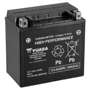 Batterie YTX14H-BS AGM - Sans Entretien - Livrée Avec Pack Acide 1989-2025