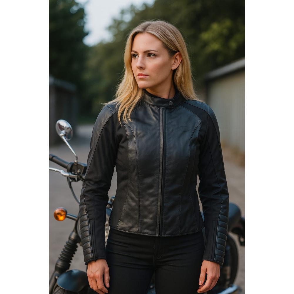 Blouson Cuir Femme FELINE Taille 2XL – Image 6