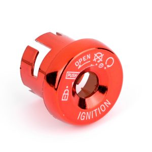 Capuchon de Contacteur à Clé Rouge Adaptable Ovetto, Nitro