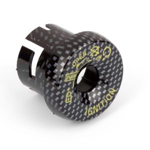Capuchon de Contacteur à Clé Carbone Adaptable Ovetto, Nitro