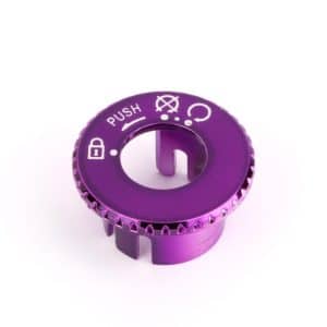 Capuchon de Contacteur à Clé Violet Adaptable Booster