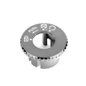 Capuchon de Contacteur à Clé Chromé Adaptable Booster