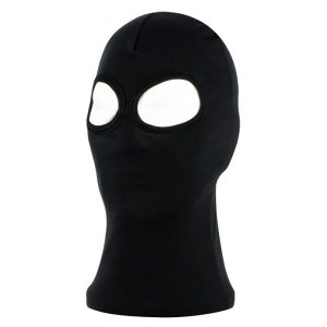 Cagoule Chouette effet Soie Noire