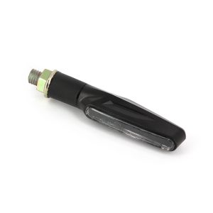 Paire de clignotants universels séquentiels à Leds - Noir avec cabochon translucide 2014-2025