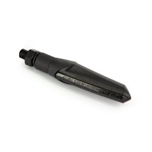 Paire de clignotants universels séquentiels à Leds - Noir avec cabochon fumé 2014-2025