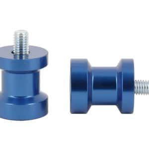 Diabolos de levage anodisés bleu 6 mm